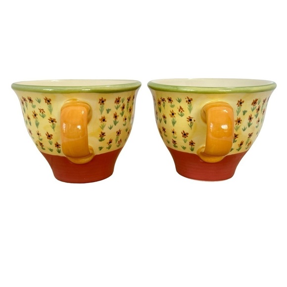 Pfaltzgraff The Secrets of Pistoulet by Jana Kolpen Pair of Coffee Tea Mugs - Picture 4 of 8